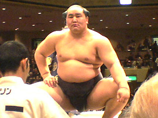 3年前の初場所の写真