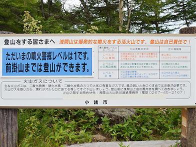 噴火警戒レベル?!
